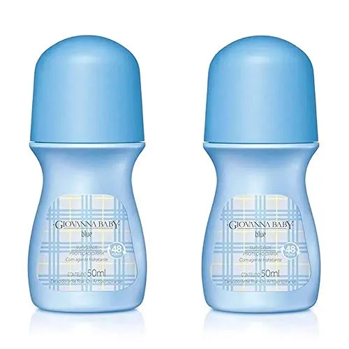 GIOVANNA BABY Desodorante Roll-On Azul 50 Ml 2 Unidades Giovanna Baby