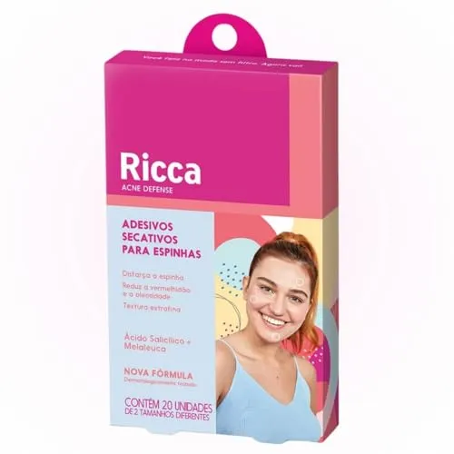 [Rec] Adesivo Curativo Para Acne Ricca