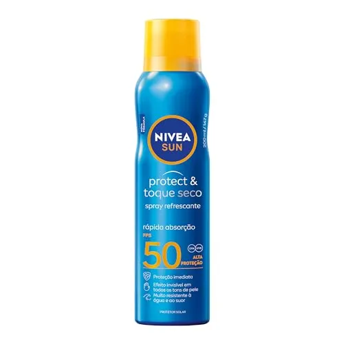 [REC] NIVEA SUN Protetor Solar Spray Protect & Toque Seco FPS 50 200ml - FPS 50