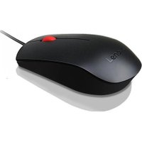Mouse Lenovo USB, Essentials, 1600DPI, Preto