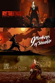 Jogo - 9 Monkeys of Shaolin + Ash of Gods + Redeemer: Bundle (3 Jogos) - Xbox
