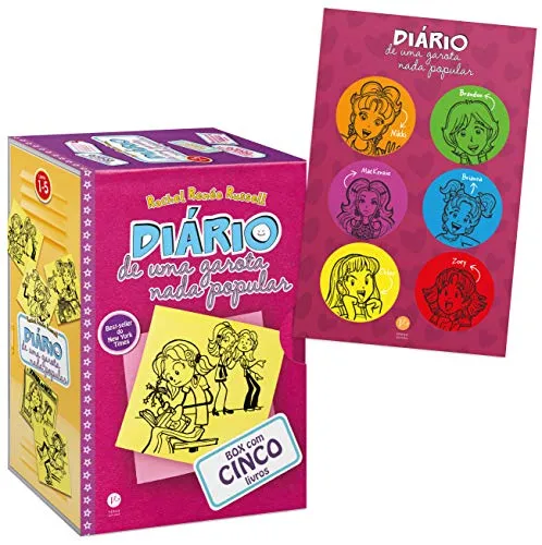 Box Diário de uma garota nada popular (Vol. 1 a 5)