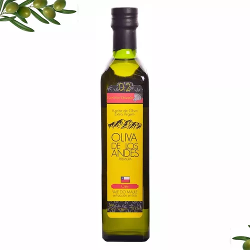 Azeite De Oliva Extra Virgem Puro Oliva De Los Andes 500ml - Chileno