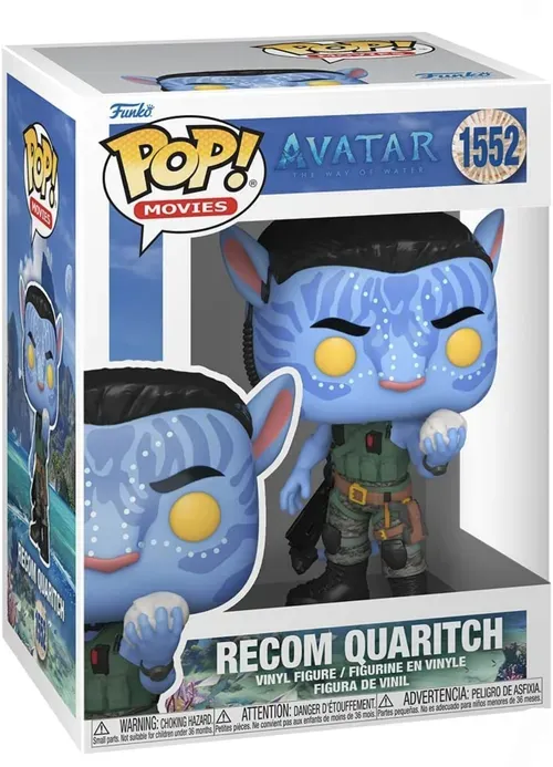 Pop Funko Avatar 2 Recom Quaritch