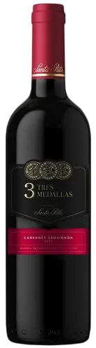 VINHO 3 MEDALLAS CABERNET SAUVIGNON 750ml