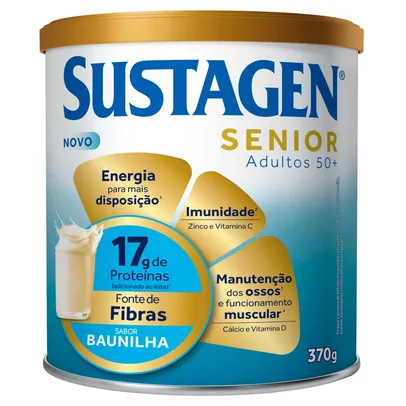Sustagen Senior 370g para Preparo de Bebida Enriquecido com Vitaminas