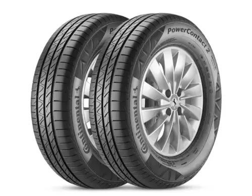 Kit 2 Pneu Continental Aro 14 175/65r14 82t Power Contact 2