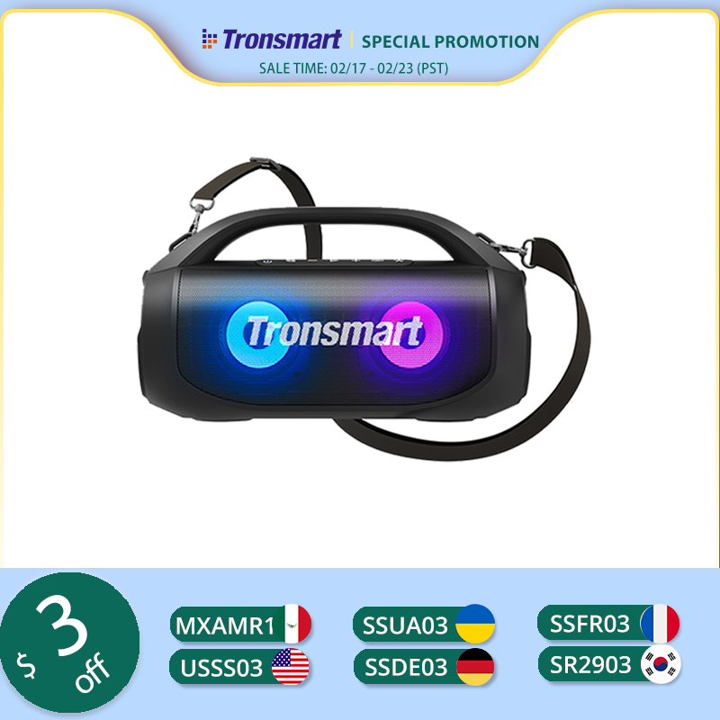 [Do Brasil] Caixa de Som Tronsmart Bang SE - Bluetooth 5.3, 24h de Som