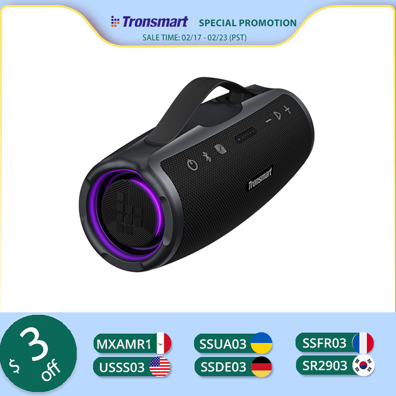 [Do brasil] Caixa de som bluetooth Tronsmart Mirtune S100, 50W