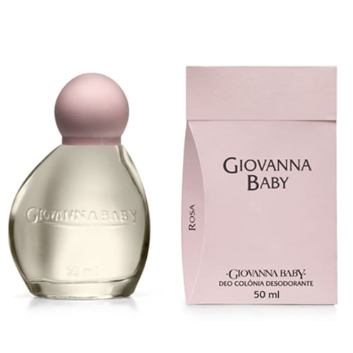 Colônia Giovanna Baby Rosa 50ml