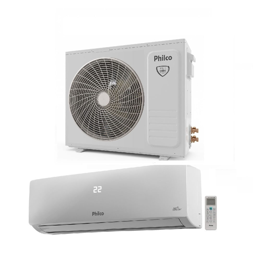 Ar Condicionado Split Hi Wall Inverter Philco 12000 BTU/h Frio PAC12FB – 220 Volts 220