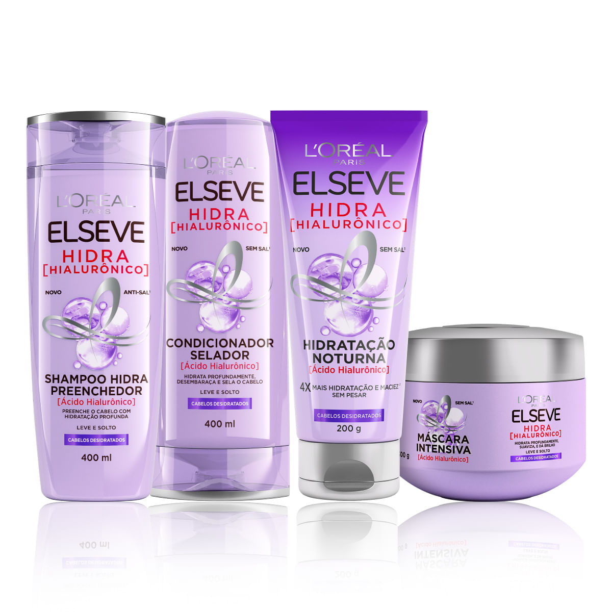 Kit Bundle Elseve Hidra Hialuronico