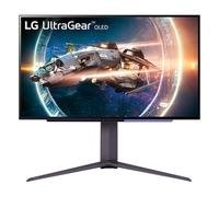 Monitor Gamer LG UltraGear OLED 27", 240Hz, QHD, 0.03ms, HDMI e DP, AMD FreeSync Premium, NVIDIA G-SYNC, HDR10, Preto - 27GR95QE-B