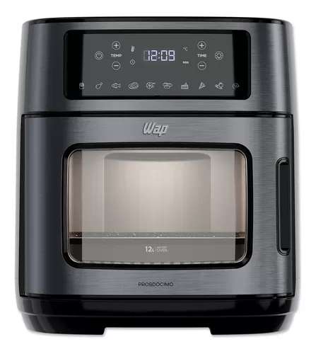 Fritadeira Elétrica Airfry Oven Black 1800w 12l 127v Wap