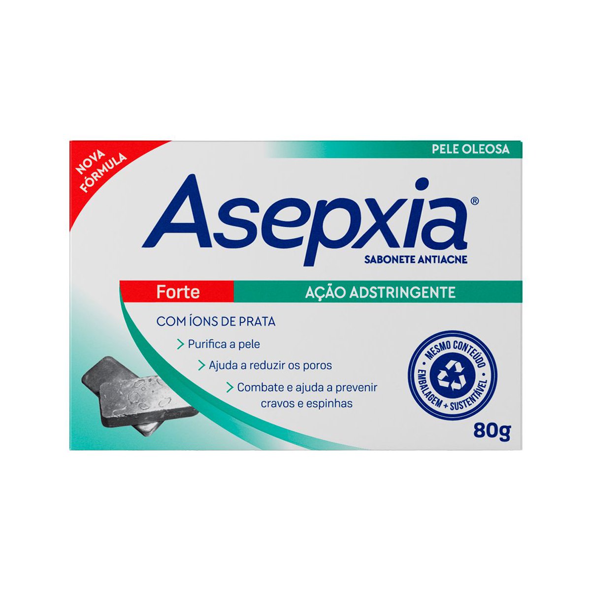 Sabonete em Barra Asepxia Forte 80g