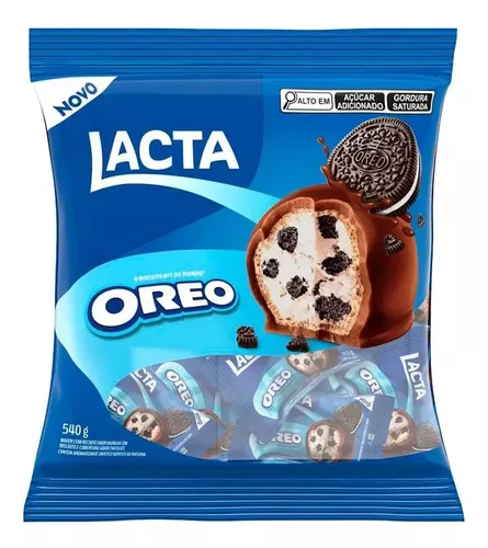 [2 Un. por 27,35 cada] Bombom Wafer Lacta Oreo 540g