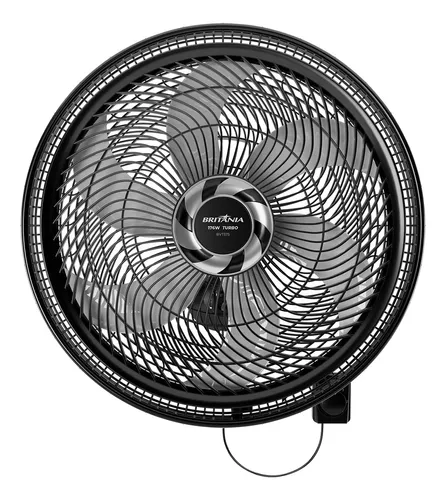 Ventilador De Parede Bvt575 Maxx Force 6 Pás 176w Britânia 110v