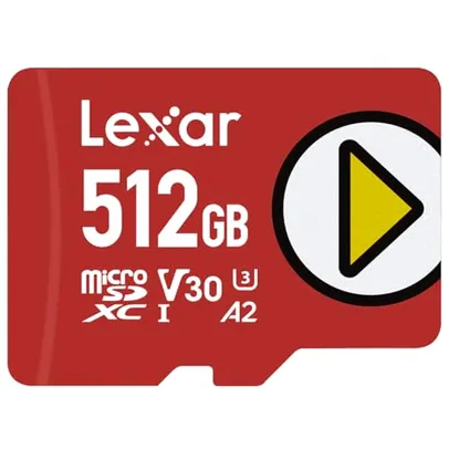 Cartão Micro SD Lexar PLAY 512GB