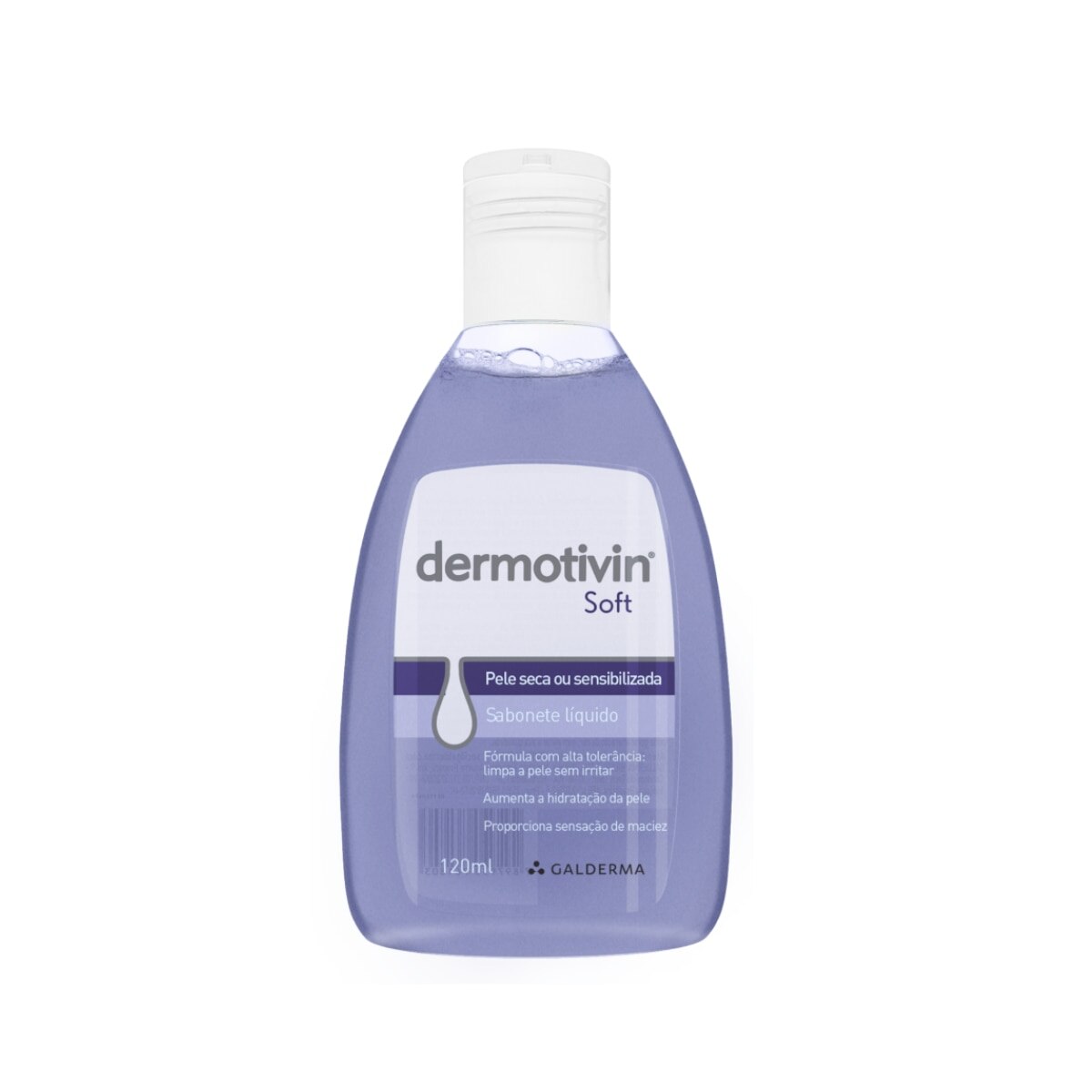 Sabonete Liquido Dermotivin Soft 120ml