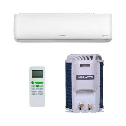 Ar Condicionado Split Hw Inverter Liv Top Agratto 9000 Btus Frio 220v MonofÃ¡sico Lcst9f-02i