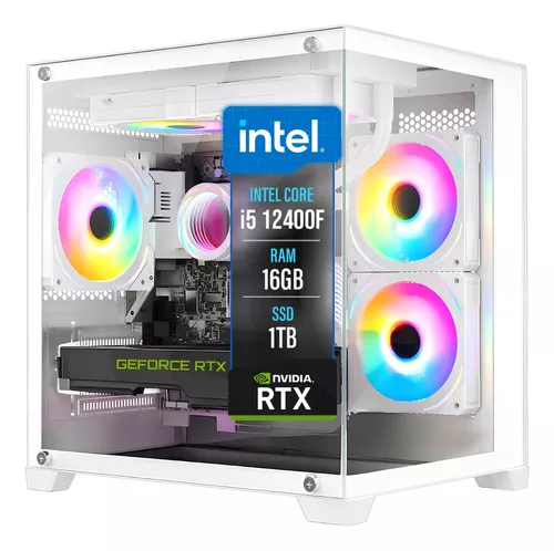Pc Gamer Bluepc Ludic I5 12400f 16gb Rtx 4060ti 16gb 1tb