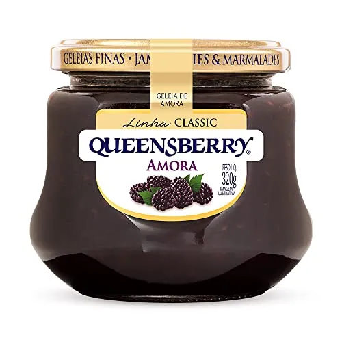 (+ por - R$21,23) Geleia de Amora Queensberry Classic 320g