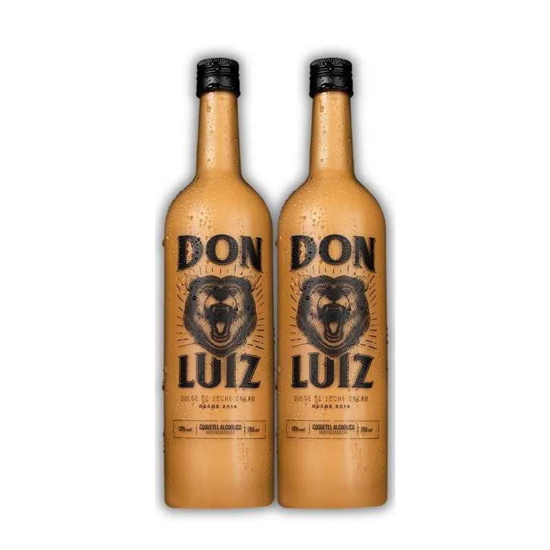 [R$52 CADA] Licor de Doce de Leite Don Luiz Dulce de Leche Cream 750ml Caixa C/2und