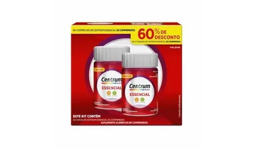 Polivitamínico Centrum Essencial 30 + 30 Comprimidos