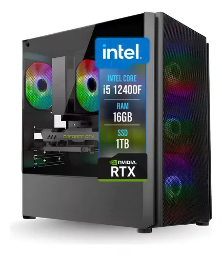 [Parcelado S/ Juuros]Pc Gamer Bluepc Ludic I5 12400f 16gb Rtx 4060 8gb 1tb