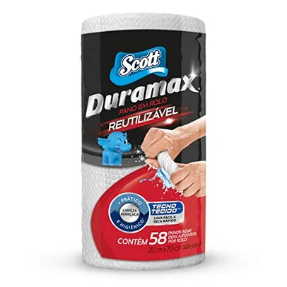 (REC) (Levando 4) Scott Pano Duramax, Rolo Multiuso, 58 unidades