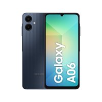Smartphone Samsung Galaxy A06, 128GB, 4GB RAM, Octa Core, Câmera Traseira 50+2MP, Tela 6.7”, Frontal 8MP, Azul Escuro