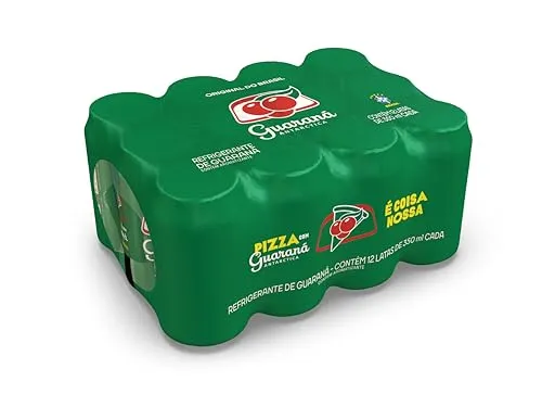 [REC] Pack de Refrigerante Guaraná Antarctica Lata 350ml 12 Unidades