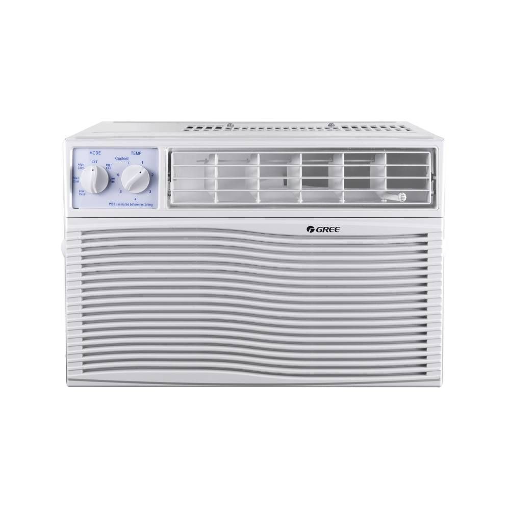 Ar Condicionado Janela Mecânico Gree 10000 BTUs Frio 127V GJC10BK-A6NMND2A