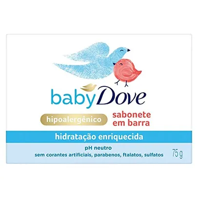 [REC] Sabonete Em Barra Baby Dove Hidratação Enriquecida 75 Gr, Baby Dove, 75 G, 75 G