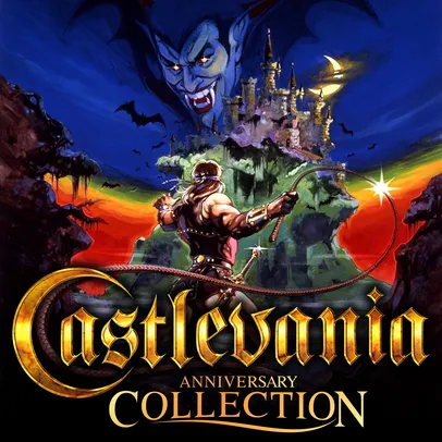 Pacote com 8 Jogos + 1 eBook: Castlevania Anniversary Collection - PS4