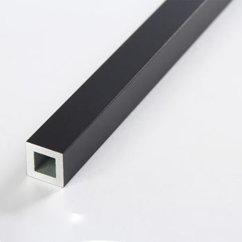 Perfil Prateleira Alumínio MV40 Preto Fosco 3m Leo