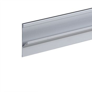 Perfil Puxador Alumínio M17 15mm Jateado 3m Leo