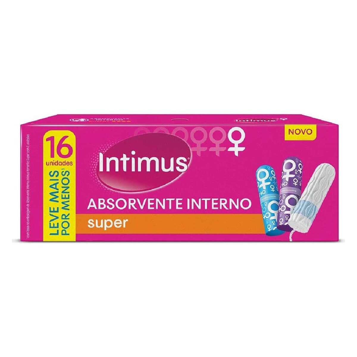 Absorvente Interno Intimus Super Leve 16 Pague 15