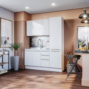 Cozinha Compacta Kappesberg Suprema Branco 3 Peças