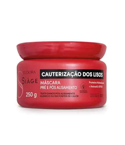 Eudora Siàge Cauterização dos Lisos Máscara Capilar 250g