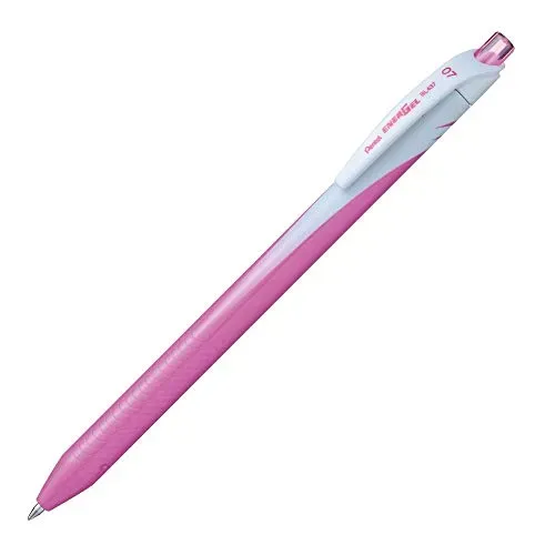 Caneta Pentel Energel Wave Retrátil 0.7Mm Rosa, Sm/Bl437-P