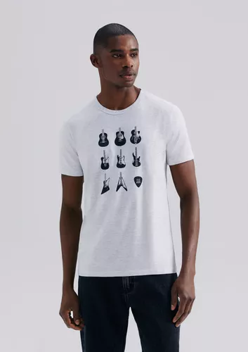 Camiseta Masculina Estampada Manga Curta Hering (várias estampas disponíveis)