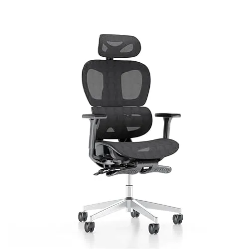 Cadeira De Escritório Ergonômica Sensetup Cosy T03 Mesh (Preto)