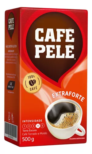 [Levando 8un Cada/R$18] Café Torrado E Moído A Vácuo Extraforte Pacote 500g Café Pele