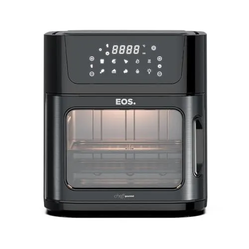 Fritadeira Air Fryer Oven Eos 15 Litros Digital Inox All Black Eaf15ip 110v