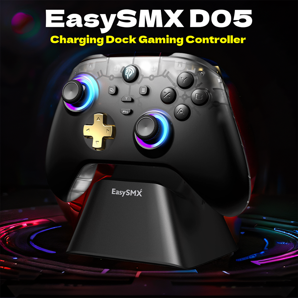 [moedas R$137| taxa iinclusa] EasySMX D05 Controle de jogo Gamepad