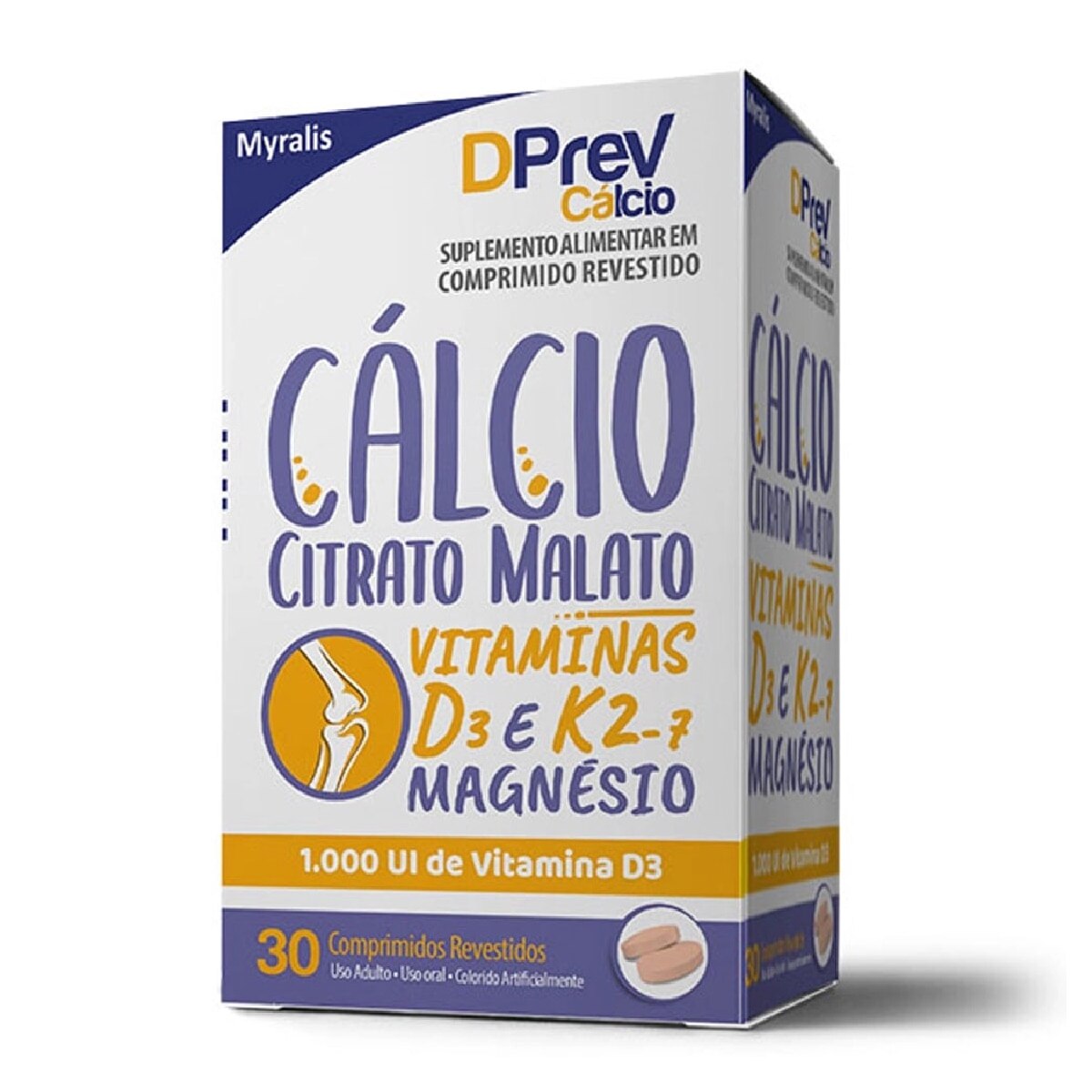 DPrev Calcio 1.000UI 30 Comprimidos Revestidos