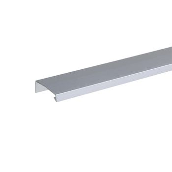 Perfil Puxador Alumínio M13 15mm Jateado 3m Leo