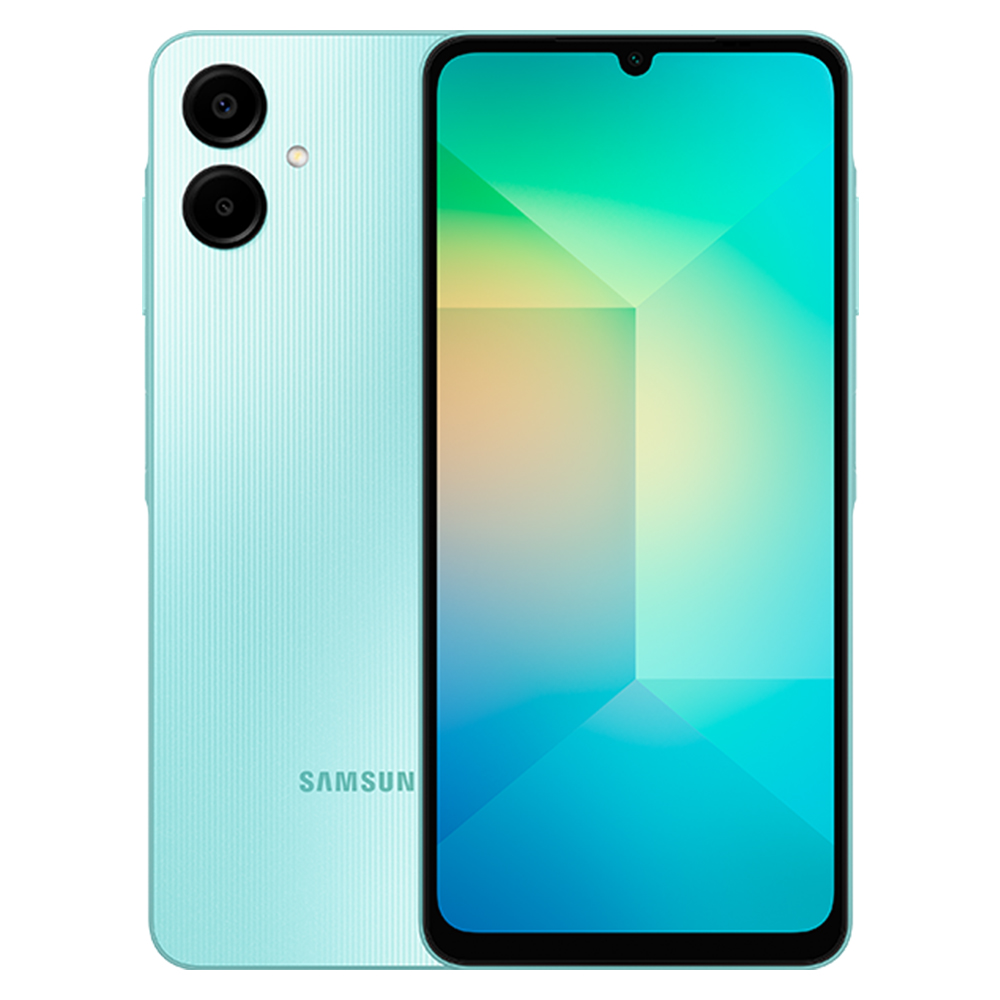 Smartphone Samsung Galaxy A06 4G 6.7" Octa Core 128Gb 4Gb Câmera Dupla - Verde Claro - Quadriband