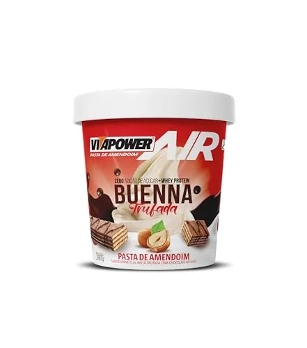 Vitapower - Pasta de Amendoim Aerada - 280g - Buenna Trufado